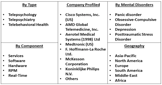  Telemental Health Market Segmentation